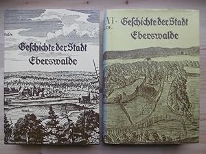 Geschichte der Stadt Eberswalde. Band 1 + 2. (= komplett !)