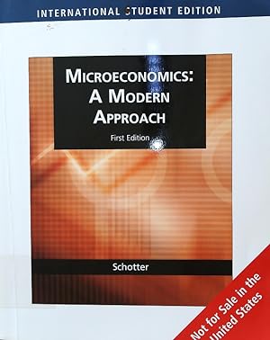 Image du vendeur pour Microeconomics. A modern approach. mis en vente par Antiquariat Bookfarm