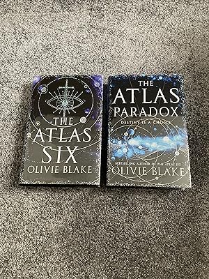 Seller image for THE ATLAS SIX & THE ATLAS PARADOX: EXCLUSIVE UK SIGNED FIRST EDITION HARDCOVER SET for sale by Books for Collectors