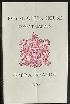 Carmen - Friday, 24 th May, Opera Season 1957