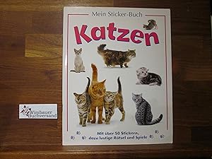 Bild des Verkufers fr Mein Sticker-Buch Katzen zum Verkauf von Antiquariat im Kaiserviertel | Wimbauer Buchversand
