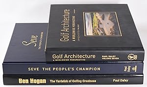 Bild des Verkufers fr Seve: The People's Champion & Ben Hogan, The Yardstick & 1 volume of Golf Architecture, A Worldwide perspective, volume 1, 5, 6, or 7 zum Verkauf von Fine Golf Books