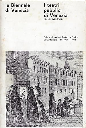 I teatri pubblici di Venezia : secoli XVII- XVIII