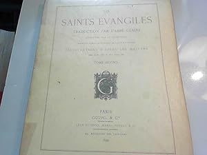 Bild des Verkufers fr Les Saints vangiles traduction par l'abb glaire tome second zum Verkauf von JLG_livres anciens et modernes