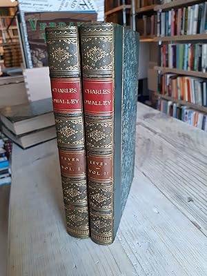Charles O'Malley the Irish Dragoon - leather bound, two (2) volumes