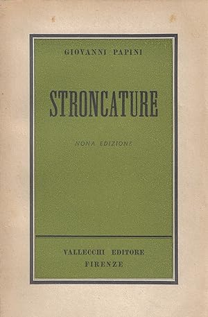 Stroncature (1904-1931)