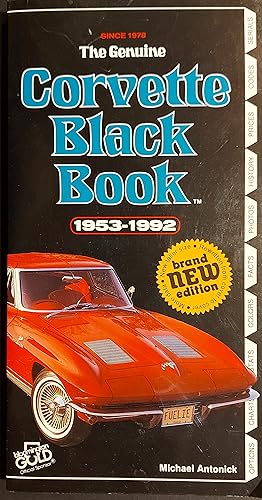 Immagine del venditore per The Corvette Black Book, 1953-1992 venduto da Mister-Seekers Bookstore