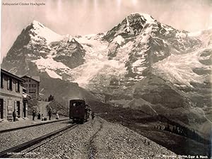 Wengernalp, Station Eiger & Mönch.