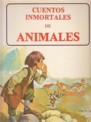 Image du vendeur pour CUENTOS INMORTALES DE ANIMALES mis en vente par Librera Vobiscum