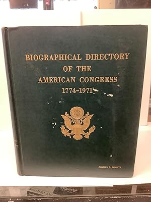 Biographical Directory of the American Congress 1774-1971, Rep Charles Bennett ed