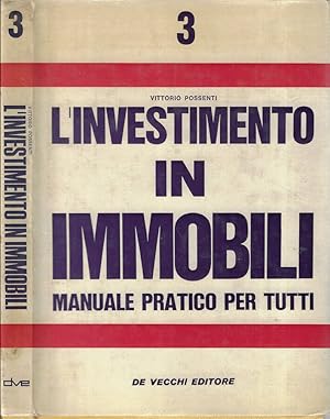 Bild des Verkufers fr l'investimento in immobili Vol. III Manuale pratico per tutti zum Verkauf von Biblioteca di Babele