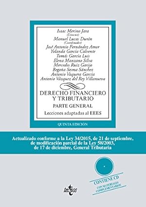 Seller image for (2016).DERECHO FINANCIERO Y TRIBUTARIO: LECCIONES ADAPT.EESS for sale by ABACO LIBROS USADOS