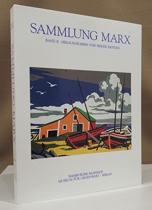 Bild des Verkufers fr Sammlung Marx. Band II. Sammlung Marx. Andy Warhol - Roy Lichtenstein - Bruce Nauman - Dan Flavin - Richard Long - Sandro Chia - Francesco Clemente - Enzo Cucchi - Martin Disler - Anish Kapoor - Rainer Fetting - Keith Haring - Cindy Sherman - Jeff Koons - Peter Halley - Gerhard Merz - Matthew Barney. zum Verkauf von Dieter Eckert