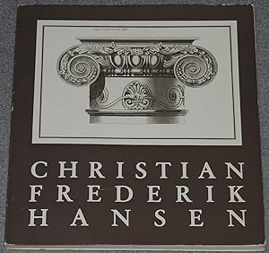 Seller image for Architekt Christian Frederik Hansen 1756-1845 for sale by Springhead Books