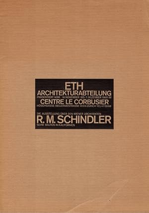 R. M. Schindler - seine Bauten in Kalifornien. Bauzeitung, 87. Jahrgang, Heft 46, 13. November 1969.