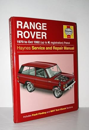 Bild des Verkufers fr Range Rover Service & Repair Manual 1970 to Oct, 1992: K. Reg Petrol zum Verkauf von Nugget Box  (PBFA)