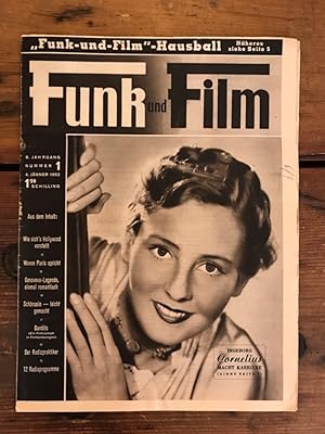 Funk und Film, 8. Jahrgang, Nummer 1, 4. Jänner 1952: "Funk-und-Film"- Hausball (näheres siehe Se...