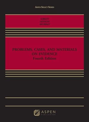 Seller image for Problems, Cases, and Materials on Evidence for sale by GreatBookPrices