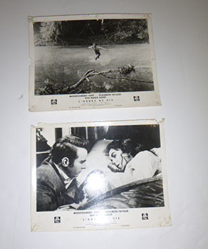 Seller image for A group of 6 original photographs for the filmRaintree County (French version L'Arbre de Vie). for sale by Wittenborn Art Books