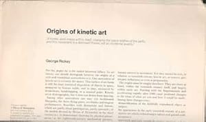 Origins of Kinetic Art