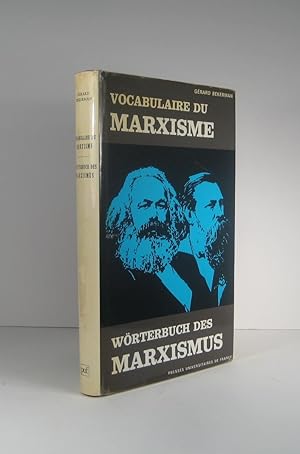 Imagen del vendedor de Vocabulaire du marxisme / Wrterbuch des Marxismus a la venta por Librairie Bonheur d'occasion (LILA / ILAB)