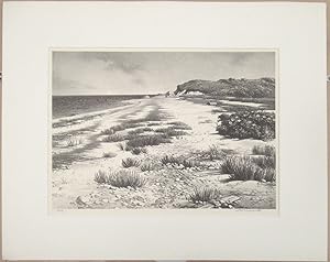 1950 Stow Wengenroth Pencil Signed Lithograph "Sound Shore"