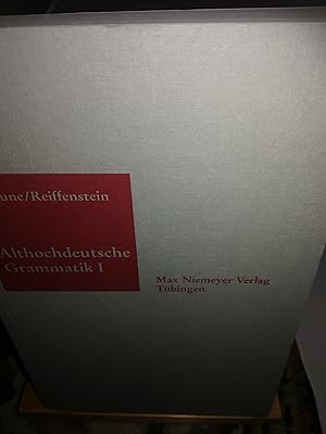 Bild des Verkufers fr Althochdeutsche Grammatik I, Laut- und Formenlehre zum Verkauf von Verlag Robert Richter