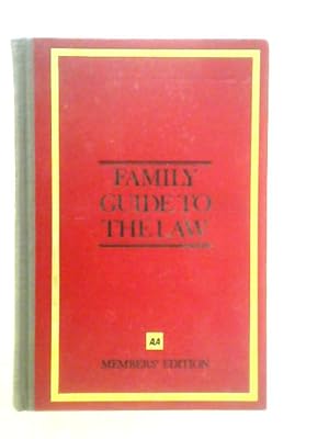 Seller image for Family Guide to the Law for sale by World of Rare Books