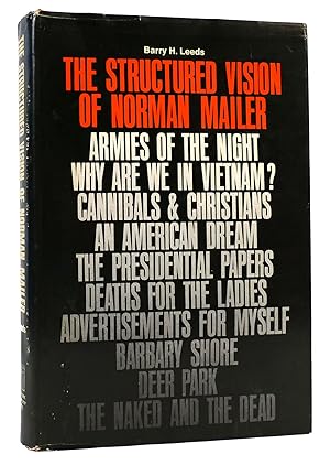 Seller image for THE STRUCTURED VISION OF NORMAN MAILER for sale by Rare Book Cellar