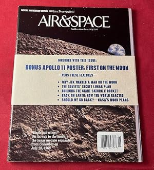July 1989 Issue of Air & Space Magazine / Apollo 20th Anniversary Issue (with wraparound band)