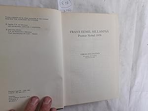 Bild des Verkufers fr Obras escogidas. El camino del hombre. Noches de esto. zum Verkauf von Librera "Franz Kafka" Mxico.
