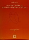 Seller image for Excurso sobre el idealismo trascendental for sale by AG Library