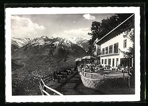 Bild des Verkufers fr Cartolina Hafling, Hotel Caff Belvedere zum Verkauf von Bartko-Reher