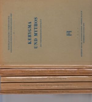 ( 5 BÄNDE ) Kerygma und Mythos. Ein theologisches Gespräch. Hrsg. von Hans-Werner Bartsch. . Band...