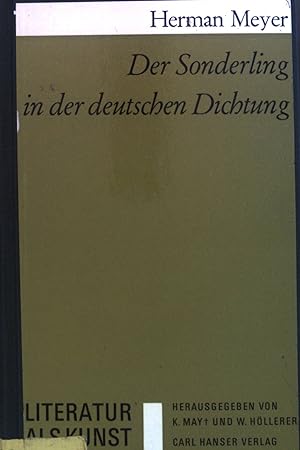 Bild des Verkufers fr Der Sonderling in der deutschen Dichtung. zum Verkauf von books4less (Versandantiquariat Petra Gros GmbH & Co. KG)