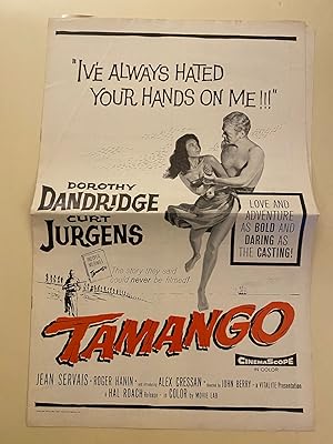 Immagine del venditore per Tamango Pressbook 1959 Dorothy Dandridge, Curd Jurgens venduto da AcornBooksNH