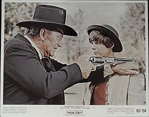 Seller image for True Grit 8 x 10 Still 1969 John Wayne, Kim Darby for sale by AcornBooksNH