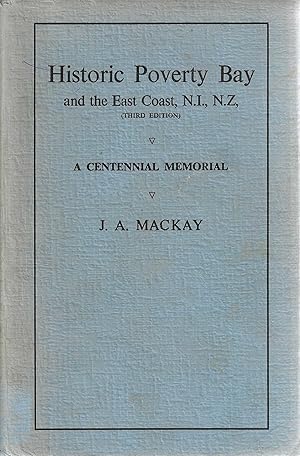 Image du vendeur pour Historic Poverty Bay and the East Coast, N.I., N.Z. mis en vente par Tinakori Books