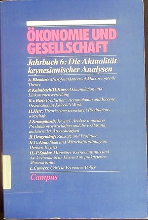 Seller image for Die Aktualitt keynesianischer Analysen. for sale by Antiquariat Bookfarm