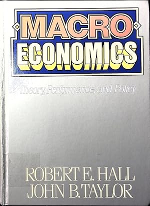 Bild des Verkufers fr Macroeconomics. Theory, performance, and policy. zum Verkauf von Antiquariat Bookfarm