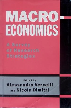 Immagine del venditore per Macroeconomics. A survey of research strategies. venduto da Antiquariat Bookfarm