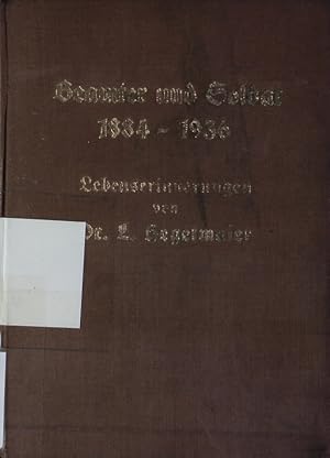 Seller image for Beamter und Soldat: 1884-1936. Lebenserinnerungen. for sale by Antiquariat Bookfarm