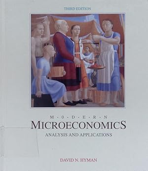 Bild des Verkufers fr Modern microeconomics. Analysis and application. zum Verkauf von Antiquariat Bookfarm