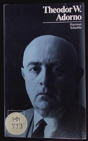 Image du vendeur pour Theodor W. Adorno. Mit Selbstzeugnissen und Bilddokumenten. mis en vente par Antiquariat Bookfarm