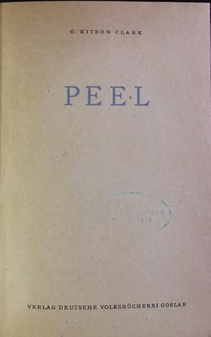 Seller image for Peel. for sale by Antiquariat Bookfarm