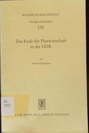 Immagine del venditore per Das Ende der Planwirtschaft in der DDR. venduto da Antiquariat Bookfarm