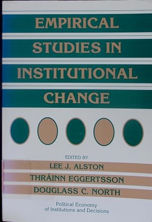 Seller image for Empirical studies in institutional change. for sale by Antiquariat Bookfarm
