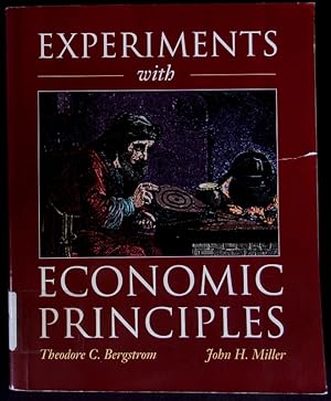 Imagen del vendedor de Experiments with economic principles. - [Hauptbd.]. a la venta por Antiquariat Bookfarm