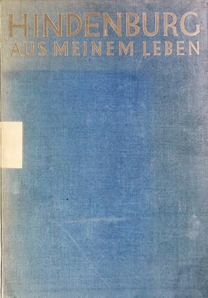 Seller image for Aus meinem Leben. for sale by Antiquariat Bookfarm