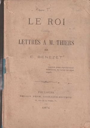 Lettres à M Thiers